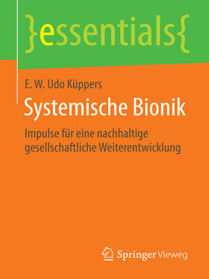 cover image of Systemische Bionik